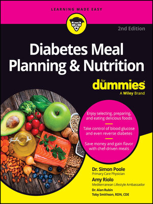cover image of Diabetes Meal Planning & Nutrition For Dummies